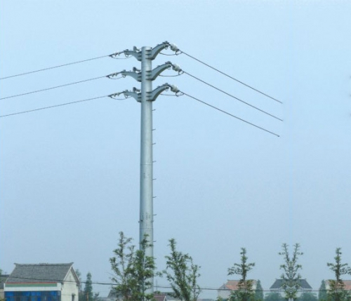 10kv单回路90°转角杆