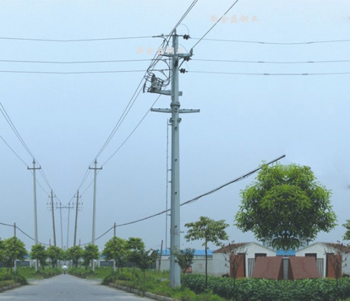 10kv单回路十字分枝杆