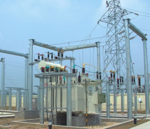 110kv变电站架构